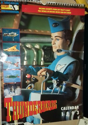 THUNDERBIRDS Kalender 1993 - Century 21 Präsentation - Engale Marketing