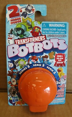 HASBRO E3487 TRANSFORMERS BOTBOTS SERIES 3 SURPRISE 2-IN-1 TOY NEW