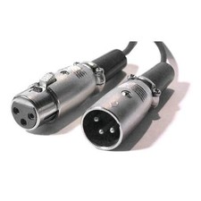 Oem Cavo prolunga XLR Cannon 6 mt. col. Nero