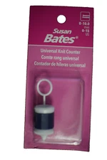 Susan Bates Universal Knit Counter 0-10.0mm 0-15 US New Sealed!