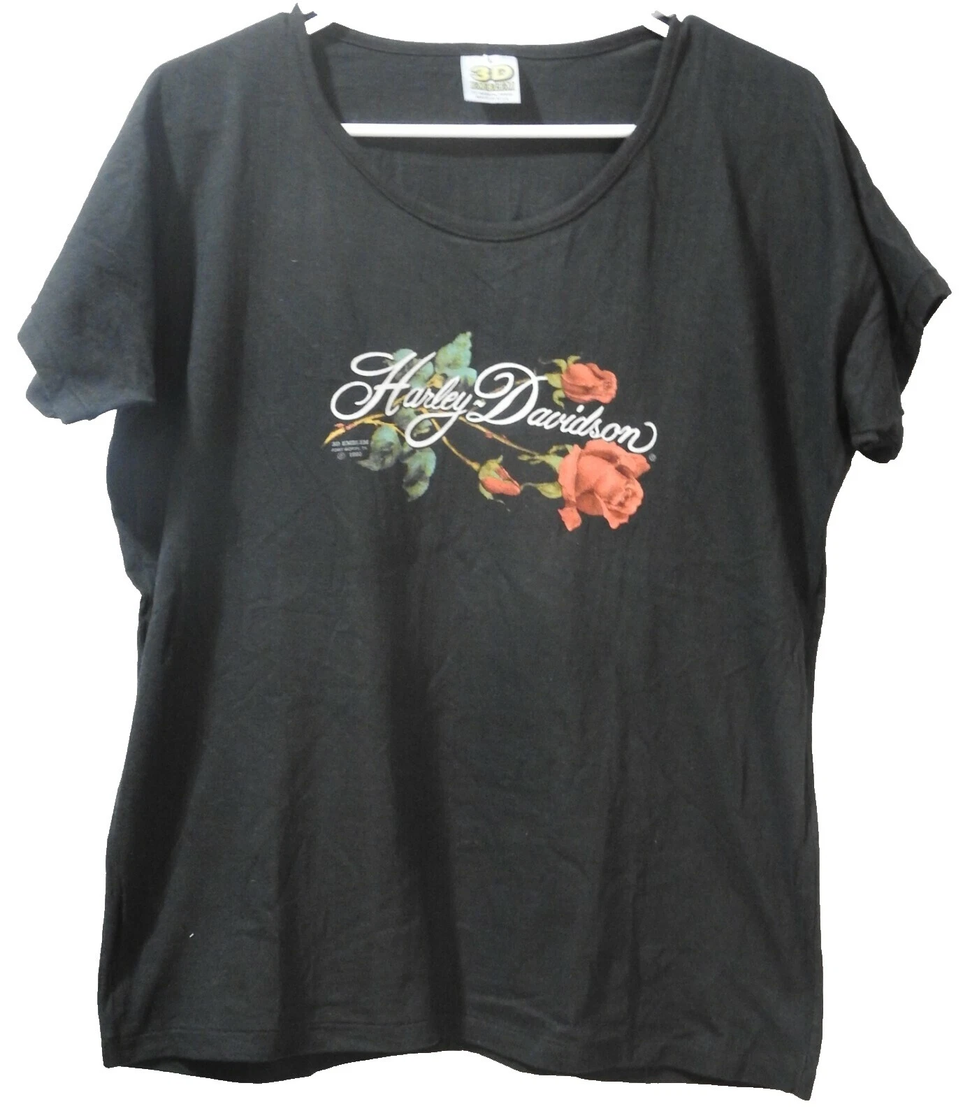 Camisetas Harley-Davidson 1980s Vintage para Mujer