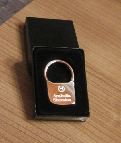 ARABELLA SHERATON: Schlüssel-Anhänger/Key Ring - silberfarben - hochwertig - NEU - Bild 1 von 6
