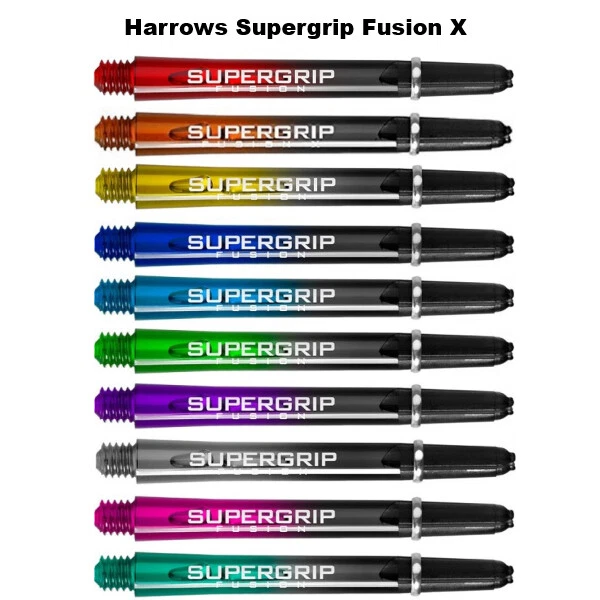 Harrows Supergrip Fusion X Dartschaft mit Ring Schäfte Shaft-> Mengenrabatt