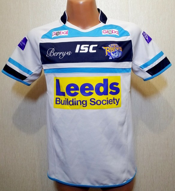 ISC Leeds Rhinos Rugby League Mens XL Jersey Shirt Adults Training Top
