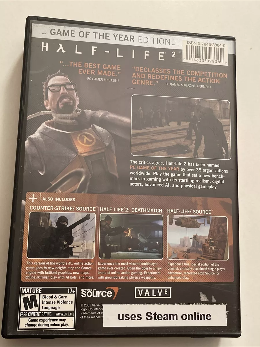  Half-Life 2: Game of the Year Edition - PC : Video Games