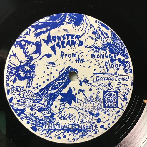 MONSTER ISLAND From The Michigan Floor VINYL Lp Record Original Pressing w book - Picture 4 of 20
