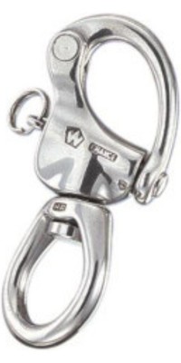 Wichard HR Snap Shackle Webbing Swivel - Silver