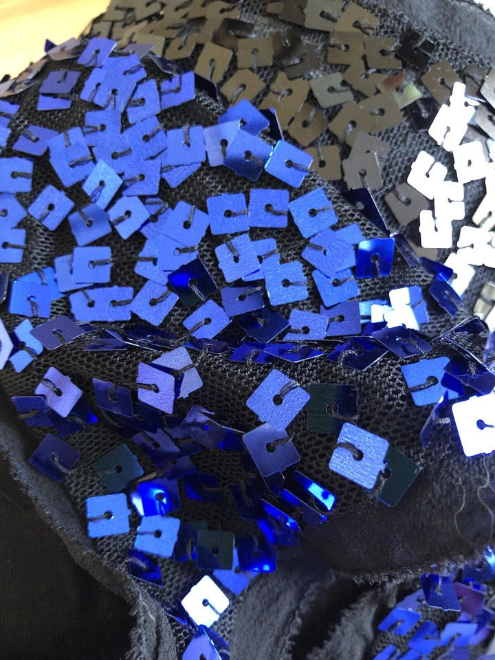 Coast Sequin Sleeveless Tank Top Size 10 - Image 4 of 4