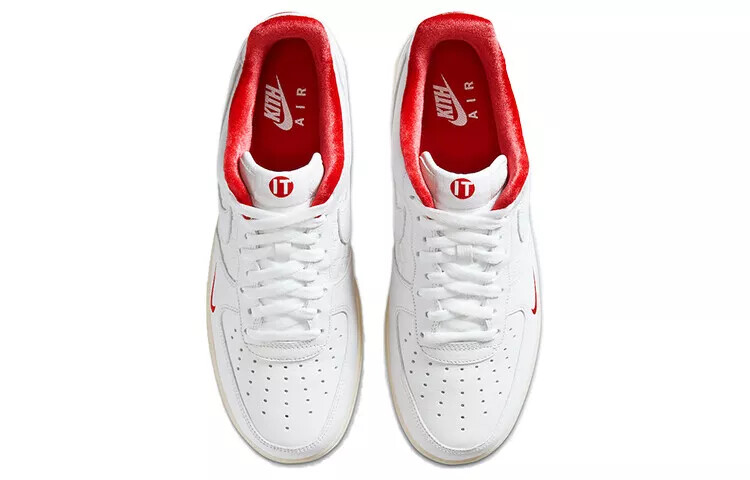 KITH × Nike Air Force 1 Low White Red CZ7926-100 Men's Size KITH × Nike Air Force 1 Low White Red CZ7926-100 Men's Size