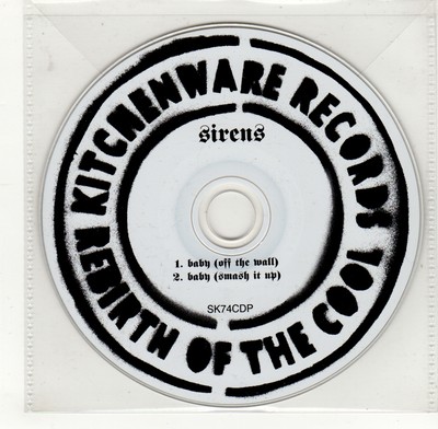 (GO441) Sirens, Baby - DJ CD
