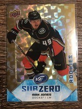 MAX JONES 2019-20 UD ICE GOLD SubZero Rookies SP #05/24 C'D SZ-37