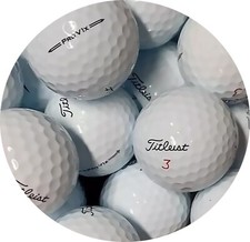 50 Titleist Pro V1x AAAAA Mint Used Golf Balls 5A - FREE SHIPPING