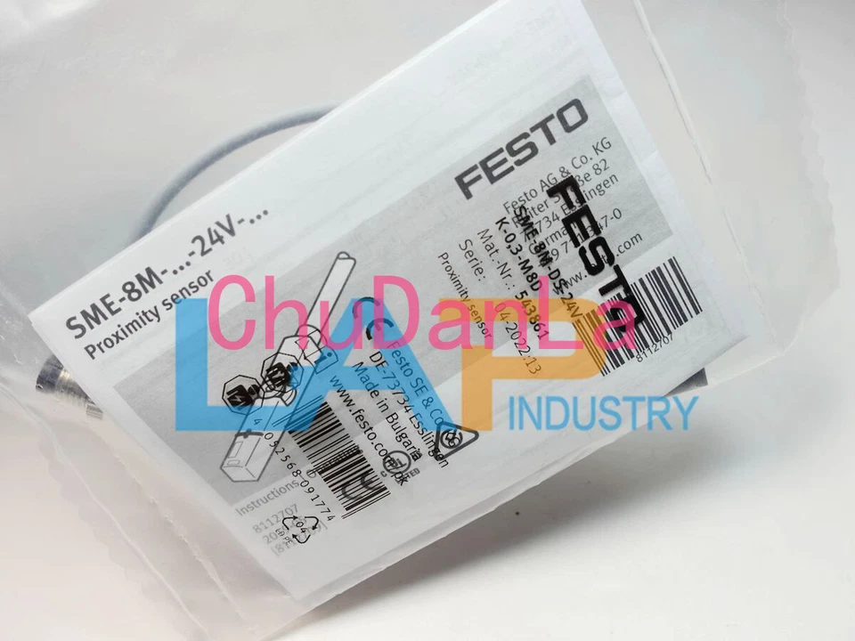 1PCS NEW For FESTO Proximity Switch SME-8M-DS-24V-K-0,3-M8D - Image 3 of 4