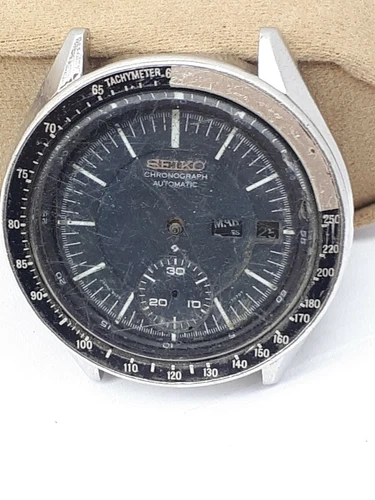 SEIKO 6139-2006 AUTO CHRONO MEN’S WATCH DAY/DATE COLLECTORS FOR REPAIR OR PARTS