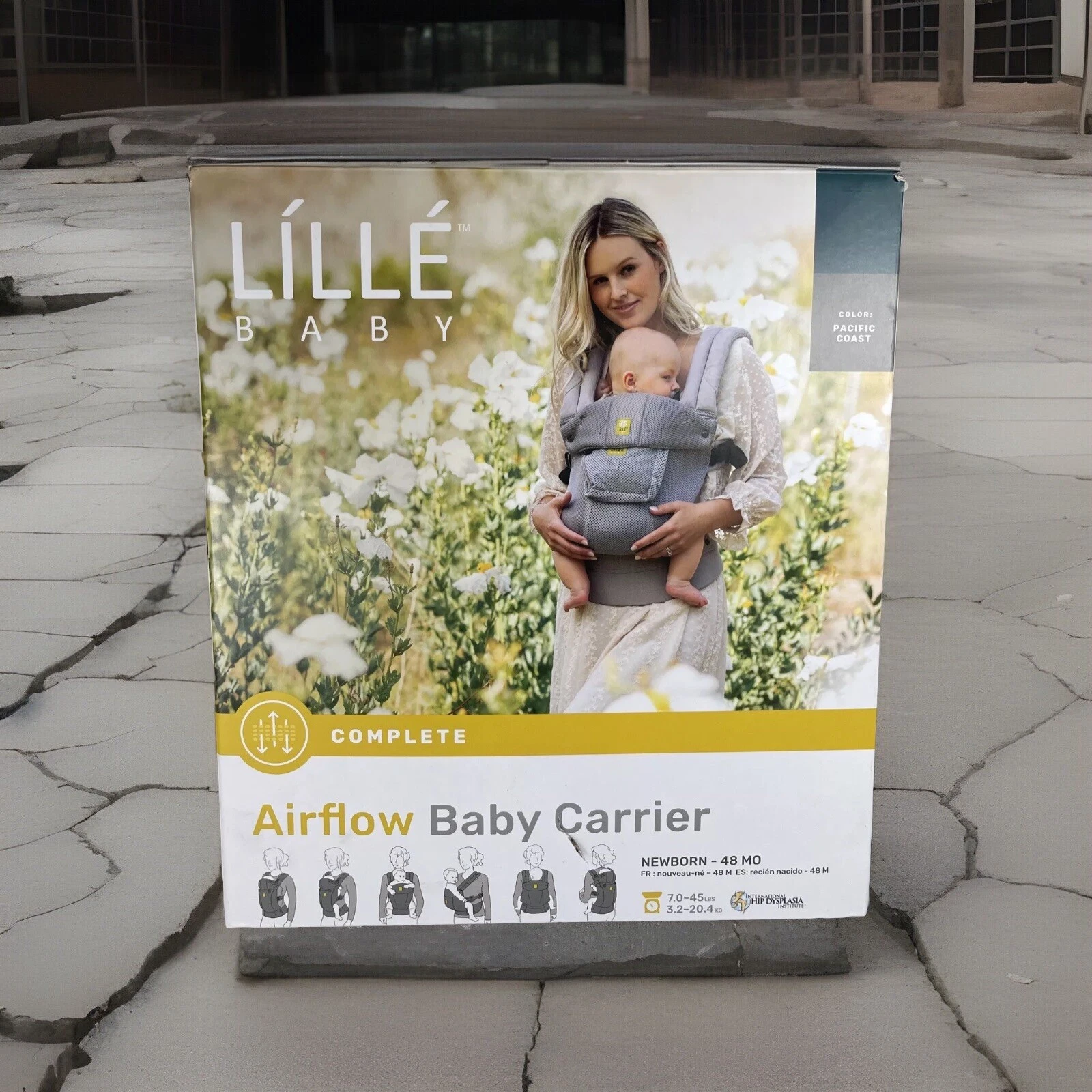 LÍLLÉbaby Complete Airflow Ergonomic 6-in-1 Pacific Coast Carrier Ages 0-3