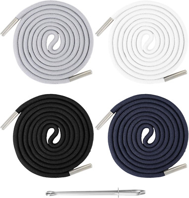 4 Stück Kordel für Jogginghose, 140 cm Kordel für Hoodie, Elastisch Jogginghose 