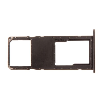 SIM Micro SD Card Tray Single for Samsung Galaxy A11 Black
