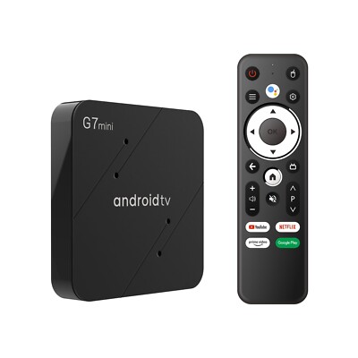 10pcs/lot dhl free G7 mini  iATV Android 11 TV Box S905W2 Quad Core  2.4G&5G