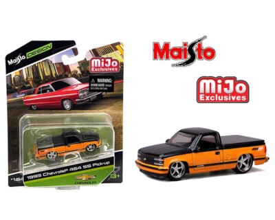 Maisto 1992 Chevrolet 454 SS Custom Orange  Design Lowriders 1/64