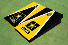 United States Army Alternating Triangle Themed Cornhole Boards