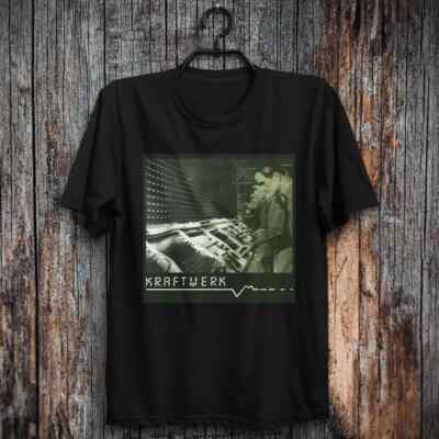 Computer World Kraftwerk Electronic Music T Shirt Florian Schneider Ralf Hutt...