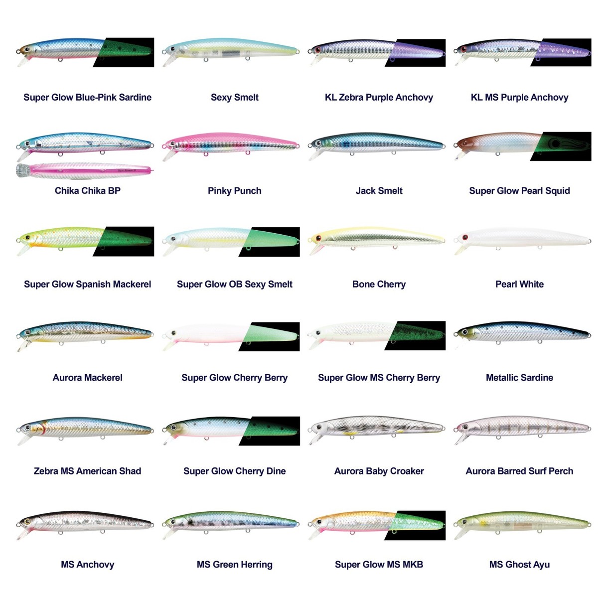 ルアー・フライ MUSCLE WIRE HALF FISH HOLO Klein Tools Mid Flex 15-ft Fiberglass Glow In The Dark Fish
