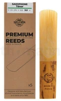 Selmer Paris Premium Tenor Saxophone Reeds - Strength 3.5 - 5 Pack