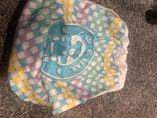 Build-A-Bear Workshop pastel Drawstring Cinch Bag Backback Bag Tote