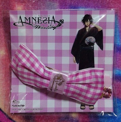 Summer Market Amnesia Lolii Pastel Check Barrette Thin