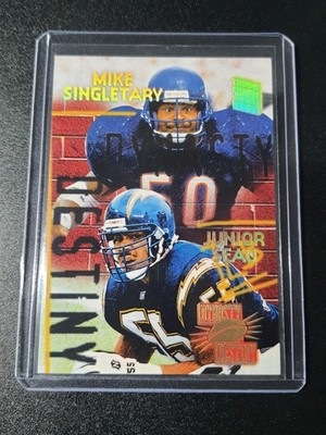 Singletary, Seau - Topps Stadium Club 1994 - Chicago Bears - Dynasty Destiny
