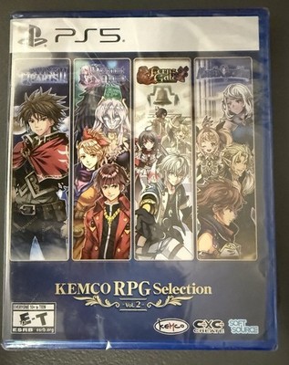 Kemco RPG Selection Vol. 2 - Sony PlayStation 5 (PS5)-NEW-4 RPGs In One Disc-HTF