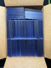 225 Lot Used Toploaders - Sports Card Various Sizes