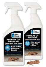 Carpet Moth Killer Spray - Pest Expert® Formula C 2X 1L 
