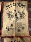 Antique "Pot Cloths" Set Of Six 1800-early 1900's  (B4) — photo 4