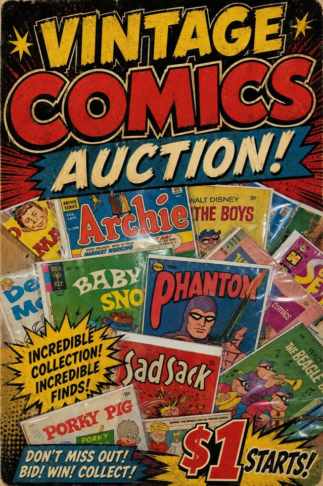 $1 STARTS COMIC BOOK EVENT SALE  !!!!!!