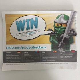 Lego Destiny's Shadow 70623 Ninjago 100% Complete Set Cole Lloyd Garmadon Ninja