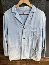 Vintage German Chore Coat Size 50 Cotton Patina