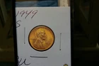 1949 s uncirculated wheat cent