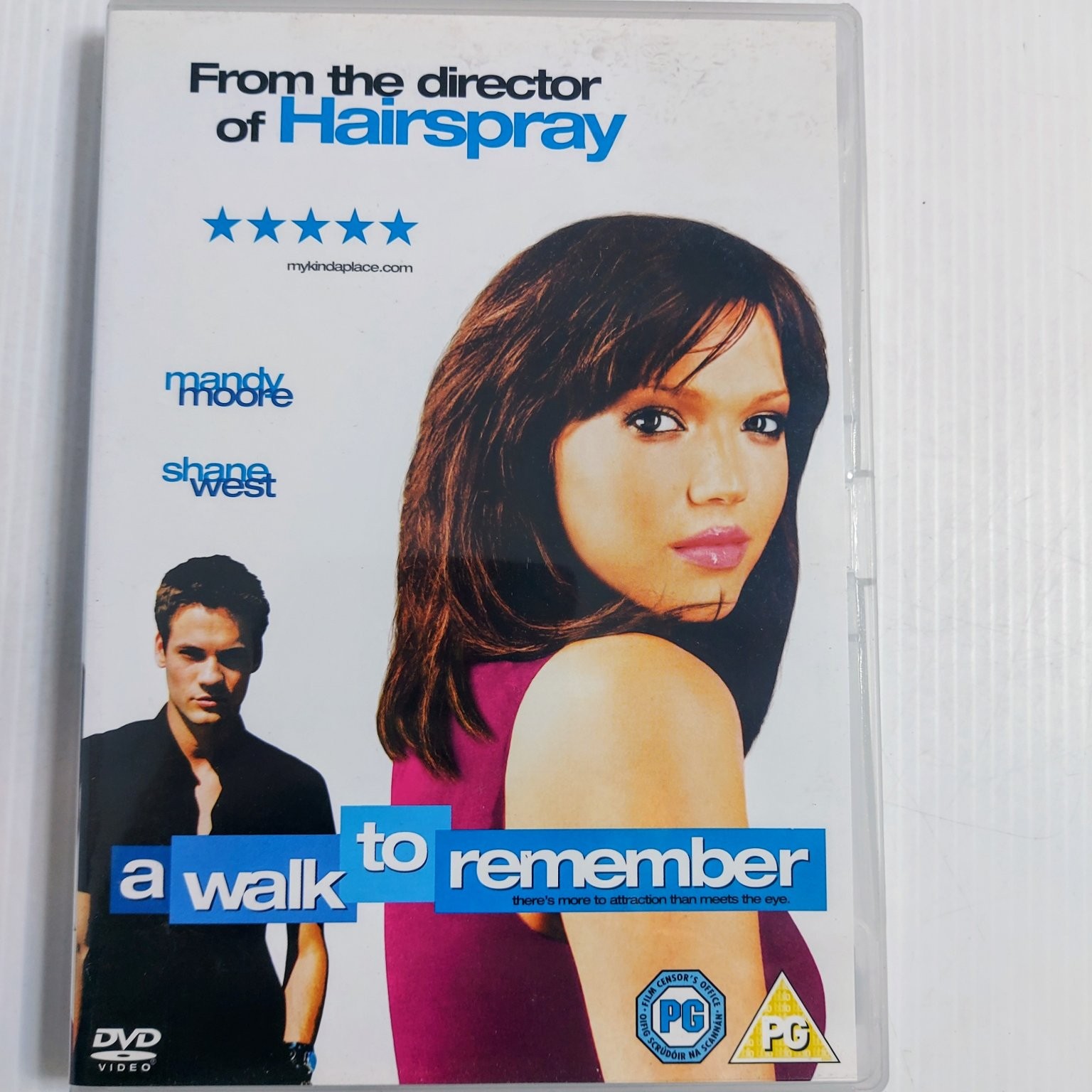 A Walk to Remember DVD Mandy Moore Shane West Adam Shankman Romance Drama