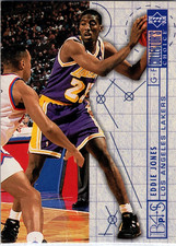 1994-95 COLLECTOR’S CHOICE #384 EDDIE JONES LOS ANGELES LAKERS ROOKIE