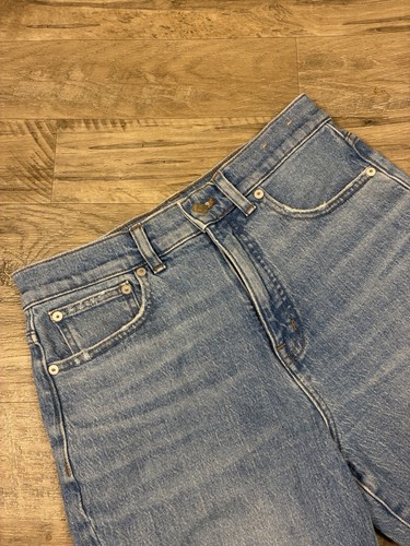 Madewell The '90s Straight Jean in Light Wash Size 27 High Waisted