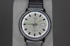 VINTAGE AUTOMATIC 1971 TIMEX VISCOUNT SELF WIND MEN'S WATCH DATE DIAL RUNS