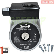 Central Heating Circulation Pump Head UPS 15-50/60 130 3speed -GreenP