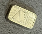 1 oz USVI Vintage 1981  A-Mark Amark Chunky Style Bar A/163/S .999 Silver