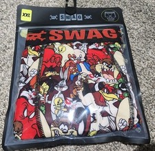 Swag Looney Tunes Print Mens Boxers Size XXL New