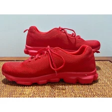 RBX Mens Size 12  Knit  Red Running Shoes Sneakers Athletic Footwear  Lighweight