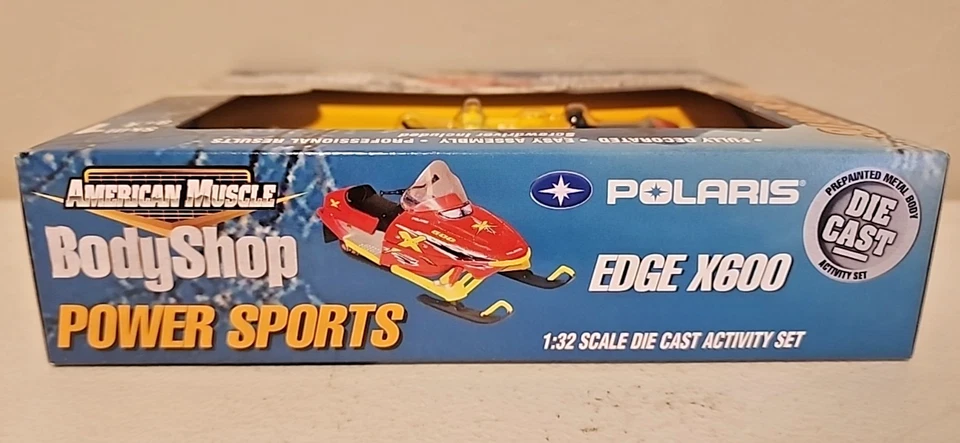 American Muscle Bodyshop Power Sports Polaris Edge X600 1:32 Scale Diecast 36727 - Image 4 of 4