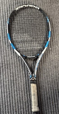 Babolat Pure Drive Jr 26 Blue Tennis Racquet GT Carbon Fiber Size 4 Grip