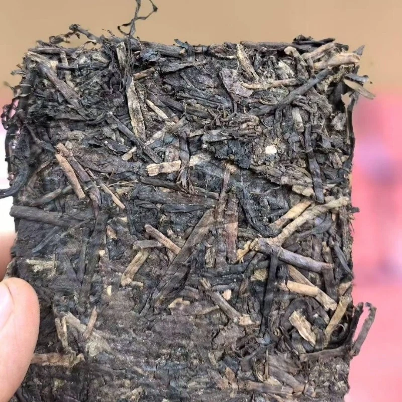 250 g de ladrillo de té crudo Yunnan Pu-erh 1950 antiguo té Pu'er Sheng Pu'er té Puerh envejecido Foto 3 de 4