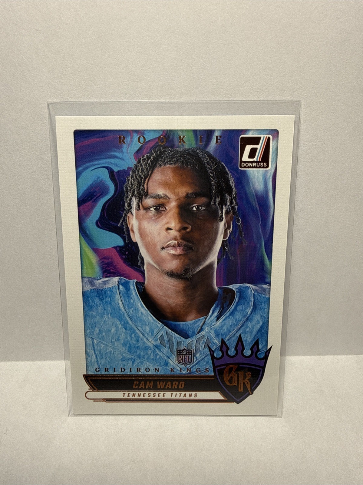 Cam Ward RC 2025 Panini Donruss Rookie Gridiron Kings #RGK-CWD Tennessee Titans